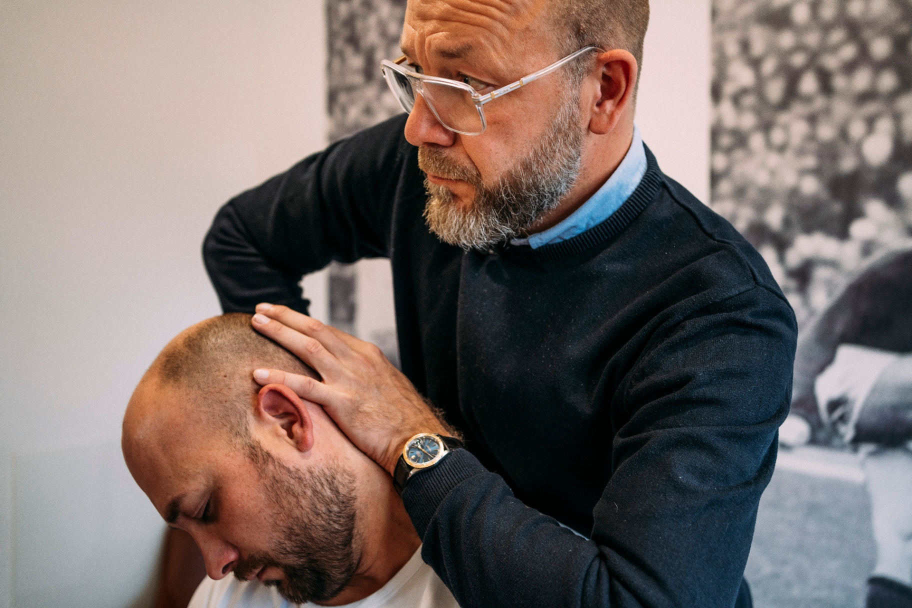 Manuelle Therapie an der Halswirbelsäule